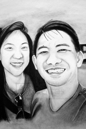 Family Portrait Drawing