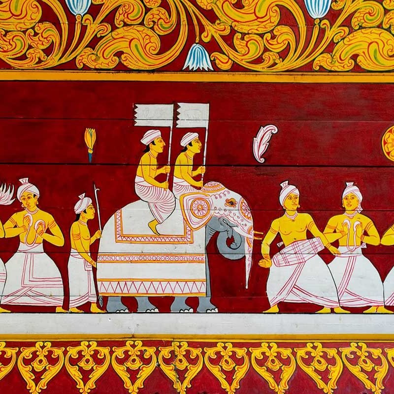 kandy perehera painting