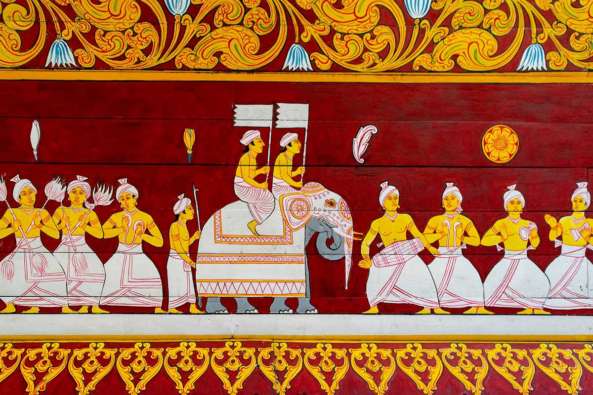 kandy perehera painting